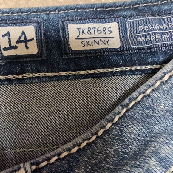 🌿NWT Miss Me Jeans Size 14 Girls🌿 - Picture 6 of 6